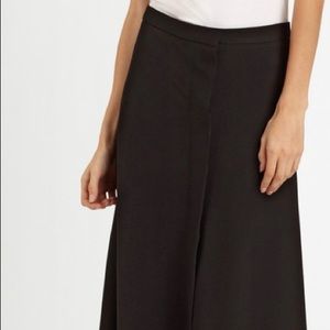 Theory cashmere black maxi skirt